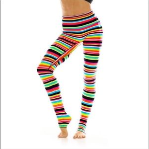 K-Deer Punk Rock Stripe Legging Small